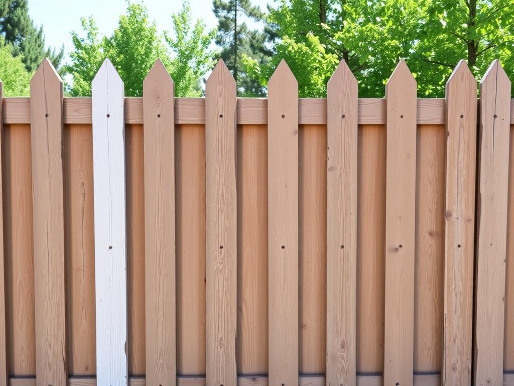 Pintura y barniz: rejuvenecer una valla vieja.. Opciones ecológicas y seguras Pintura y barniz: rejuvenecer una valla vieja.. Opciones ecológicas y seguras