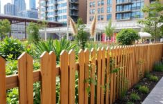 Der Zaun im urbanen Garten: cómo una valla transforma tu oasis citadino