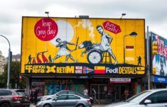El arte callejero en las vallas publicitarias: cuándo la publicidad se vuelve lienzo