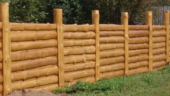 Отделка бани горбылем - панелями Log siding от компании Тайгастиль
