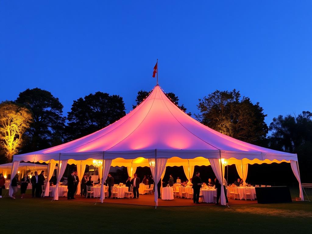 tent for corporate eventsфото