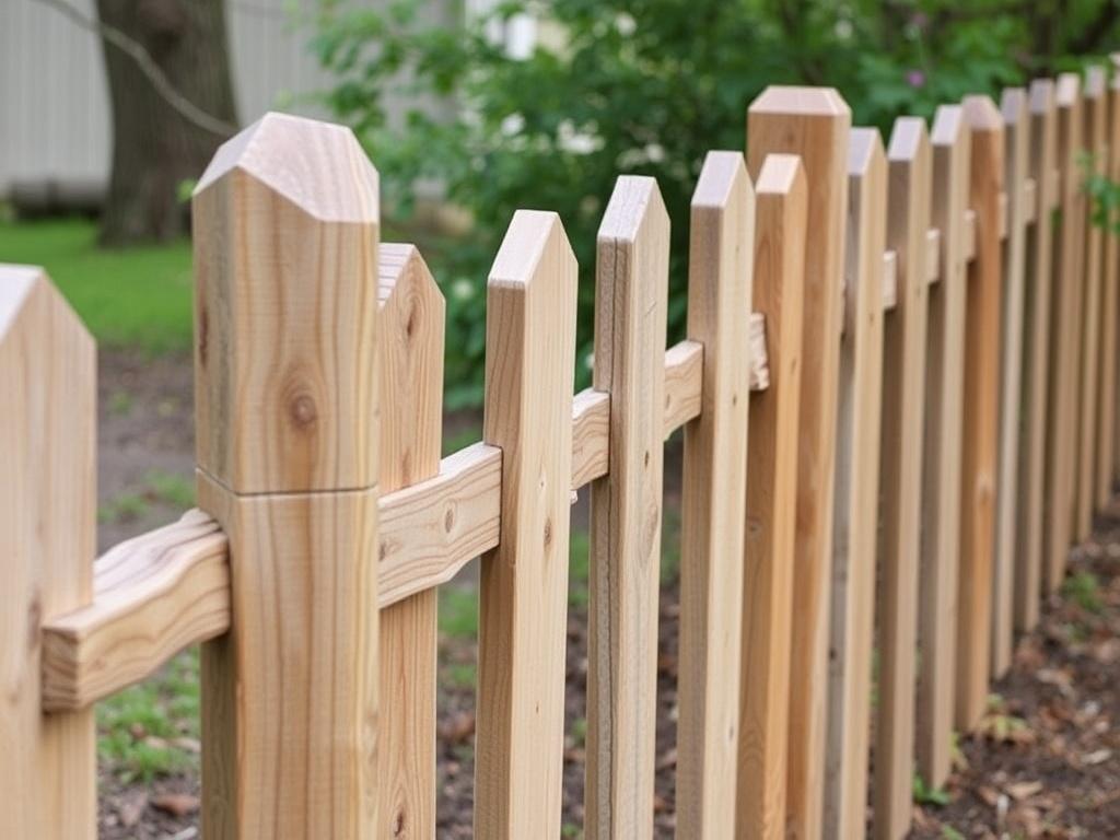     Split-rail fences: rustic and functional. Materialien und Verarbeitung: Naturprodukt Holz mit Charakter