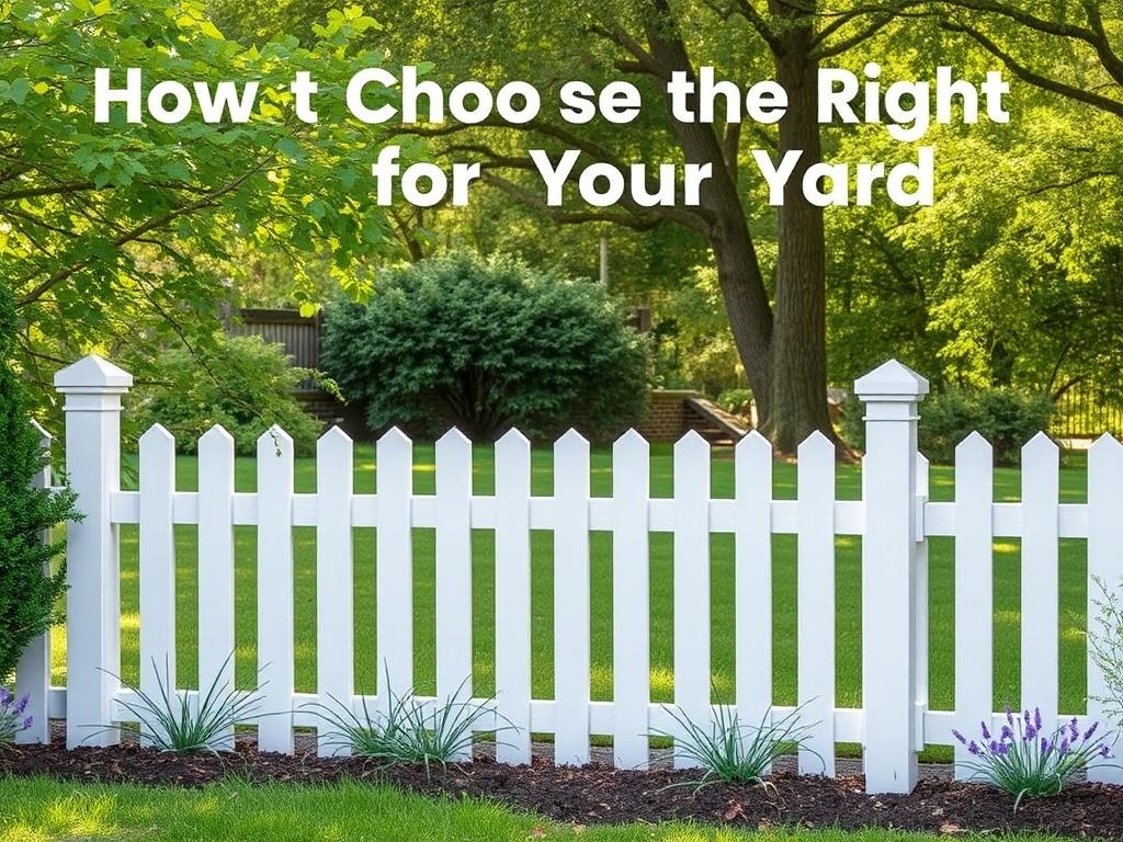     How to Choose the Right Fence for Your Yard. Resumen: Pasos Clave para Elegir la Cerca Ideal