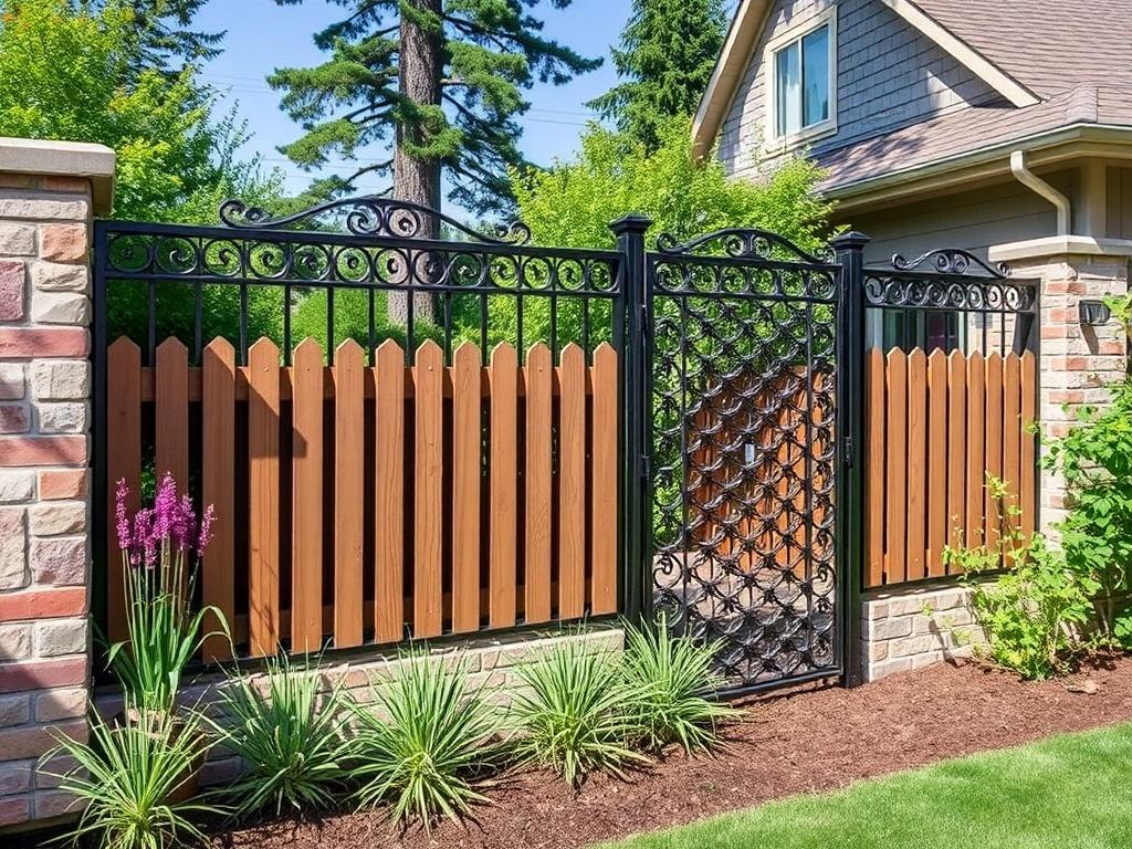 Vallas Decorativas: Ideas para un Exterior Único. Materiales más populares para vallas decorativas