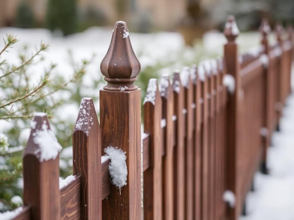     Zaun im Winter: Wartung und Schutz. Préparer son jardin et son Zaun pour l’hiver : les étapes à suivre