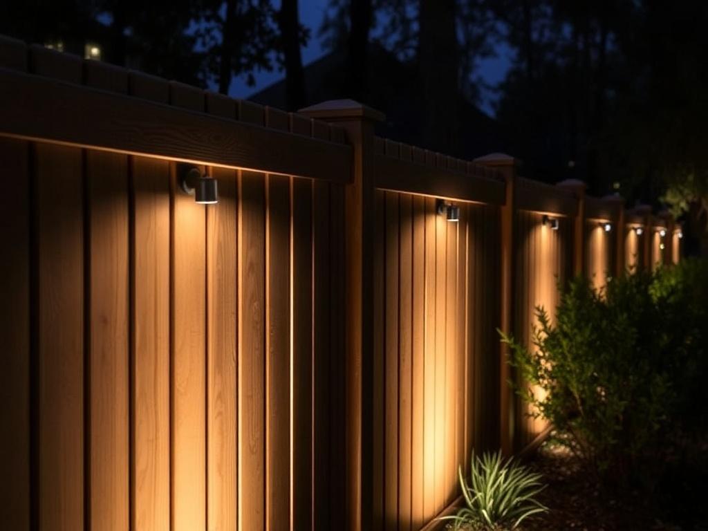 How to add lighting to a fence. Enhancing Security with Fence Lighting