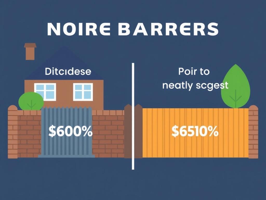     Clôtures anti-bruit pour une maison plus calme. Comparaison des Clôtures Anti-Bruit selon le Budget