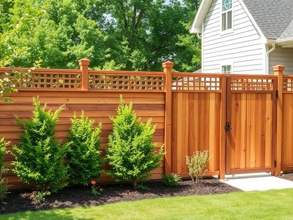     Privacy fences: best materials and designs. Do-it-yourself oder Experten beauftragen?
