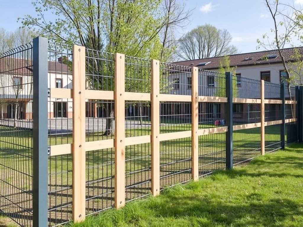     Zaun für den Schulhof: Sicherheit und Design. Conclusion