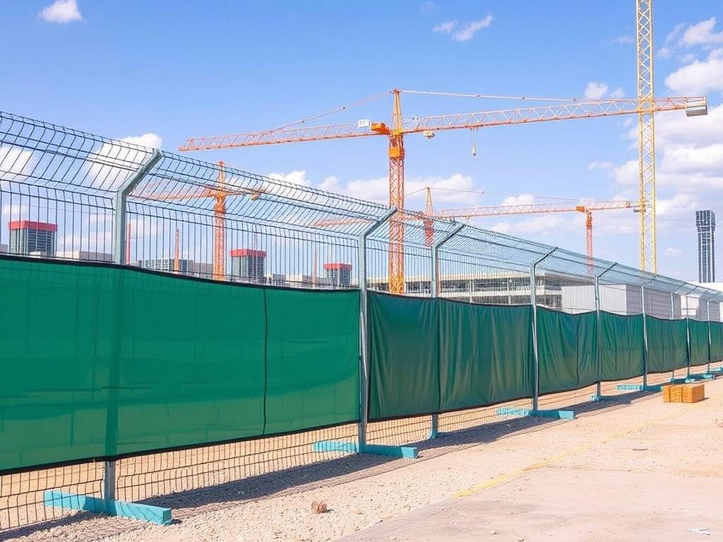 Temporary fences for construction sites. Maintenance and Challenges of Temporary Fences on Construction Sites
