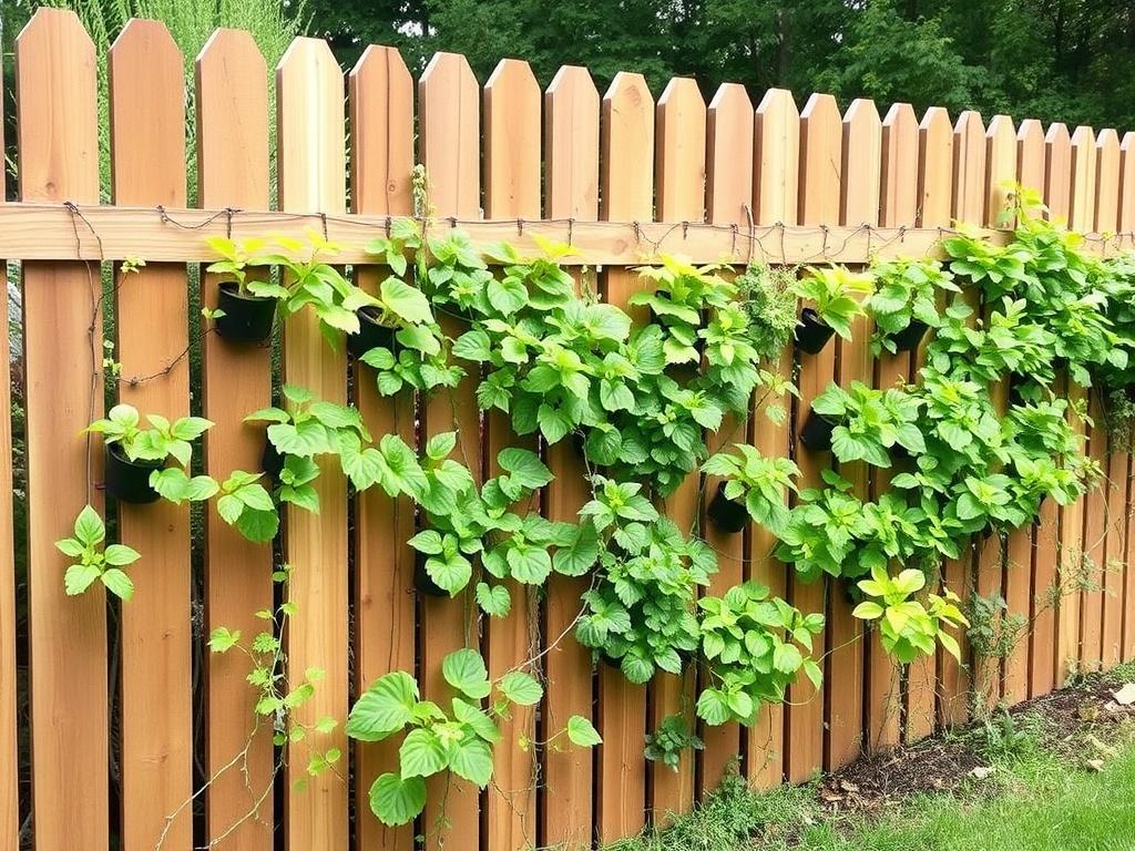 Using fences for vertical gardening. Maintenance Tips for Fence Vertical Gardens