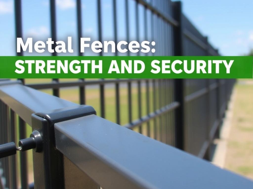     Metal Fences: Strength and Security. Comparativa rápida: ¿Metal Fences contra otros materiales?