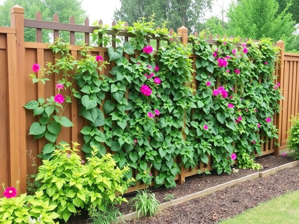 Trellis fences for climbing plants. Creative Ideas for Using Trellis Fences in Your Garden