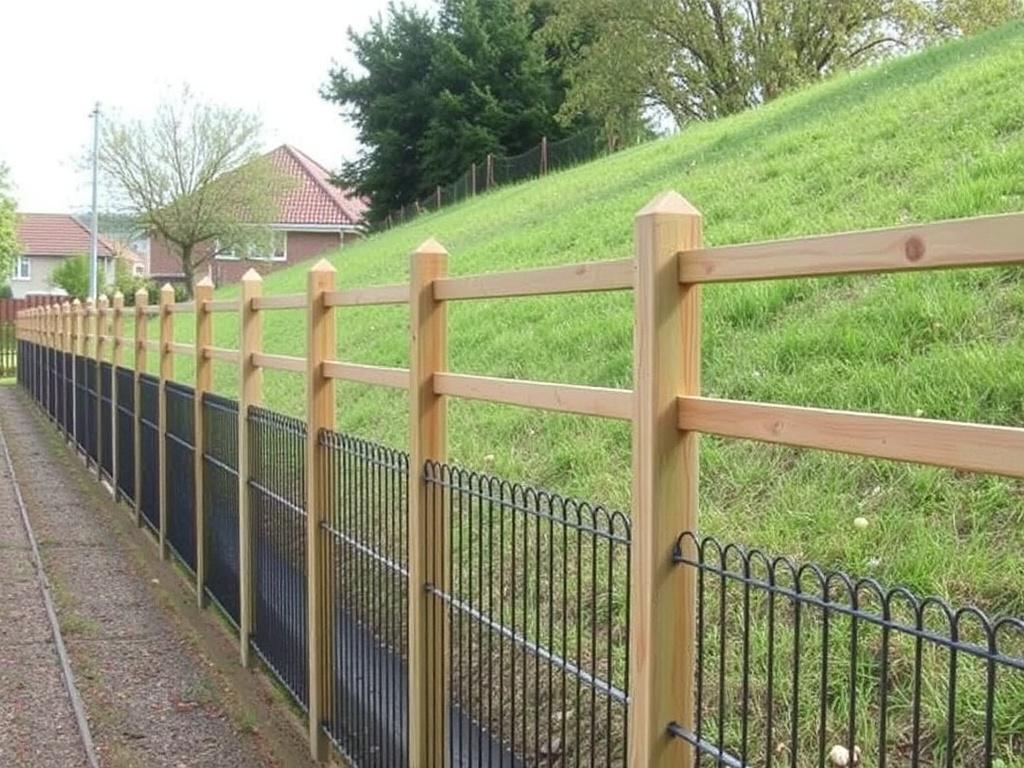 Fences for uneven terrain: solutions. Popular Types of Fences Suitable for Uneven Terrain