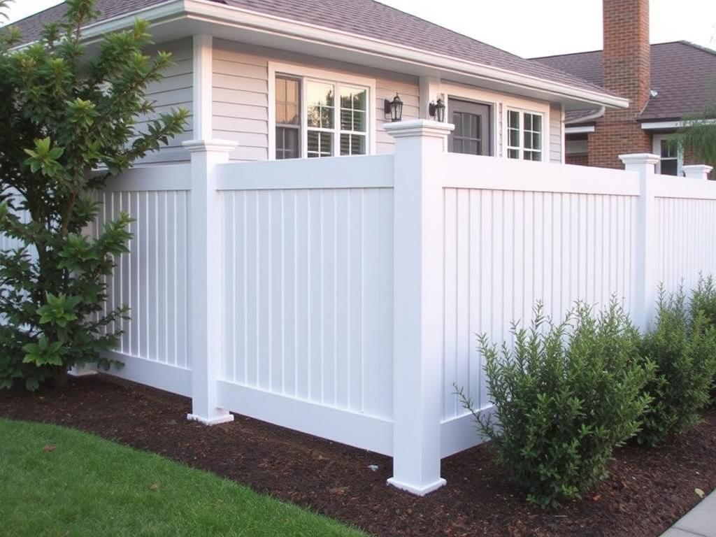     Designs de clôtures créatifs pour embellir votre façade. Vinyl Fences: Low Maintenance Meets Clean Design