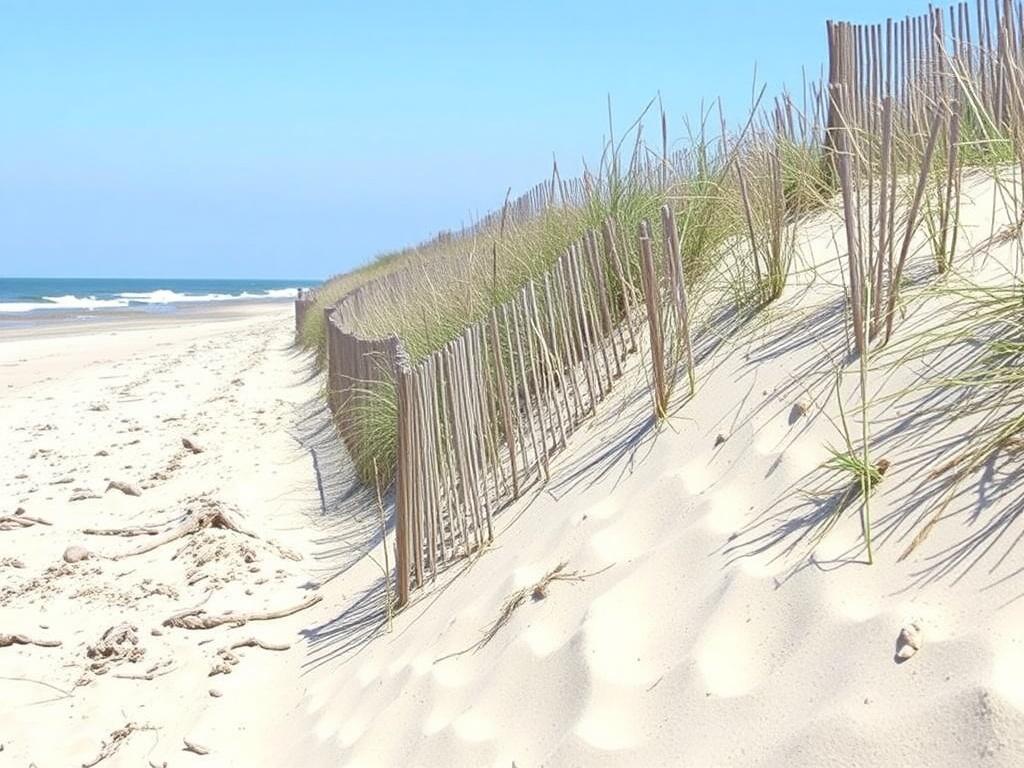 Sand fences for coastal erosion control. Practical Tips for Installing and Maintaining Sand Fences