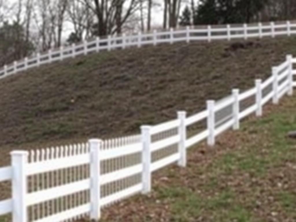     Vallas para terrenos inclinados. Materiales recomendados para vallas en terrenos inclinados
