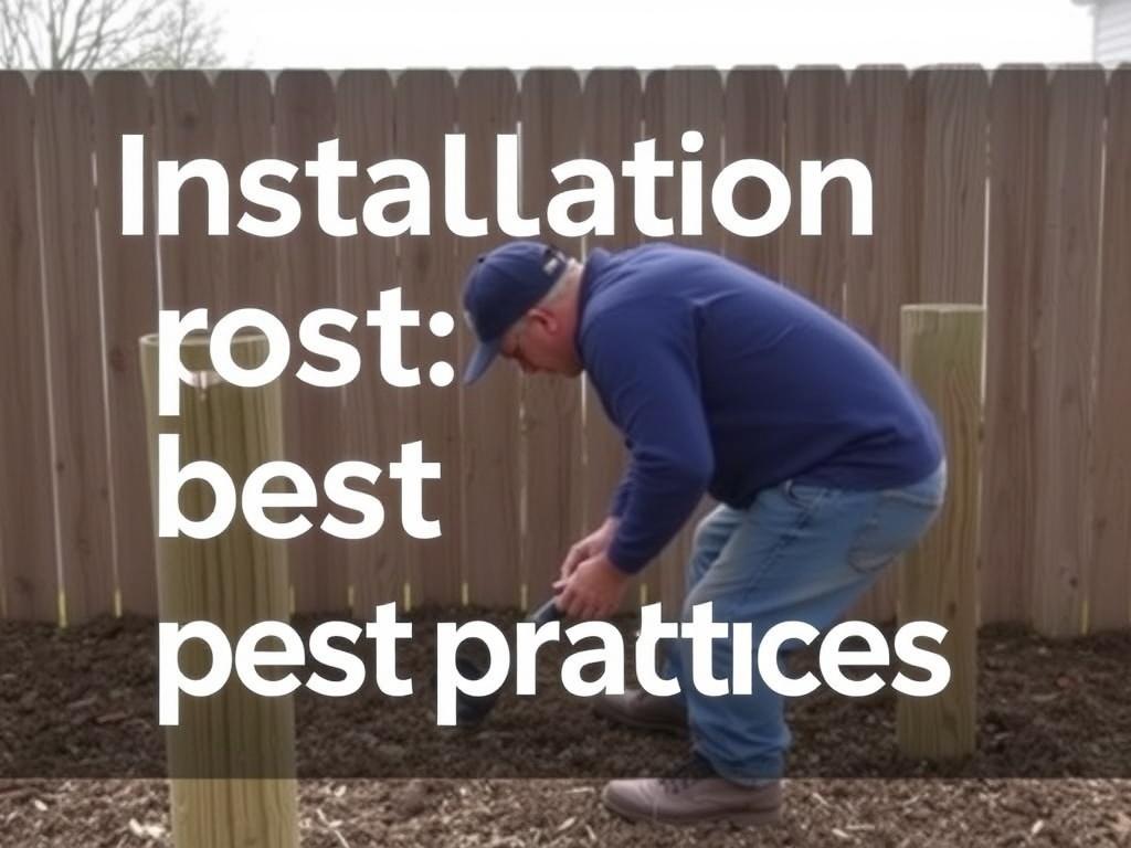     Installation des poteaux : bonnes pratiques. Choix du type de poteau adapté à votre projet