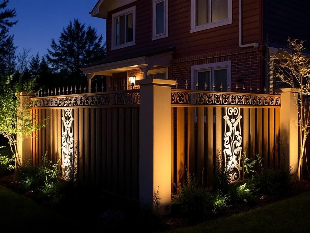     Vallas decorativas para mejorar el exterior. Consejos para combinar vallas decorativas con iluminación exterior
