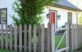 Zäune im Landhausstil : Rustikaler Charme für Ihr Zuhause