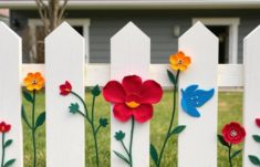Decoración creativa de vallas: transforma tu espacio exterior con estilo y personalidad