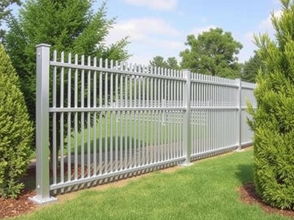     Aluminum fences: lightweight and durable. Leichtgewicht und Stabilität – die perfekte Kombination