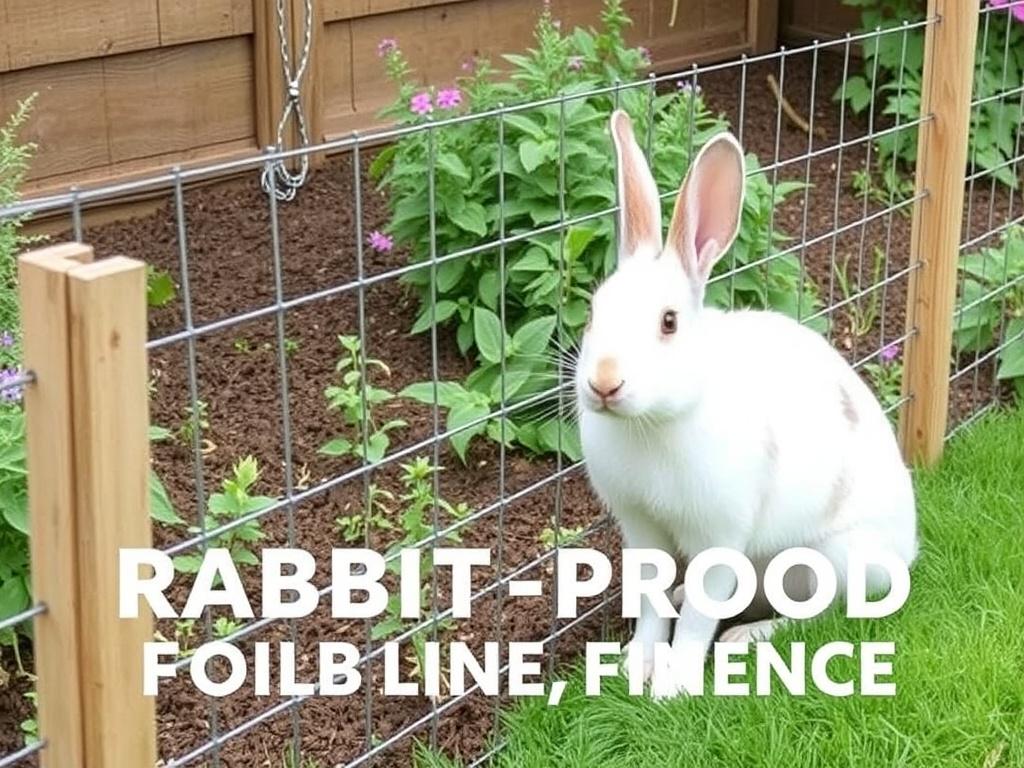Rabbit-proof fencing for gardens. Step-by-Step Guide to Installing Rabbit-Proof Fencing