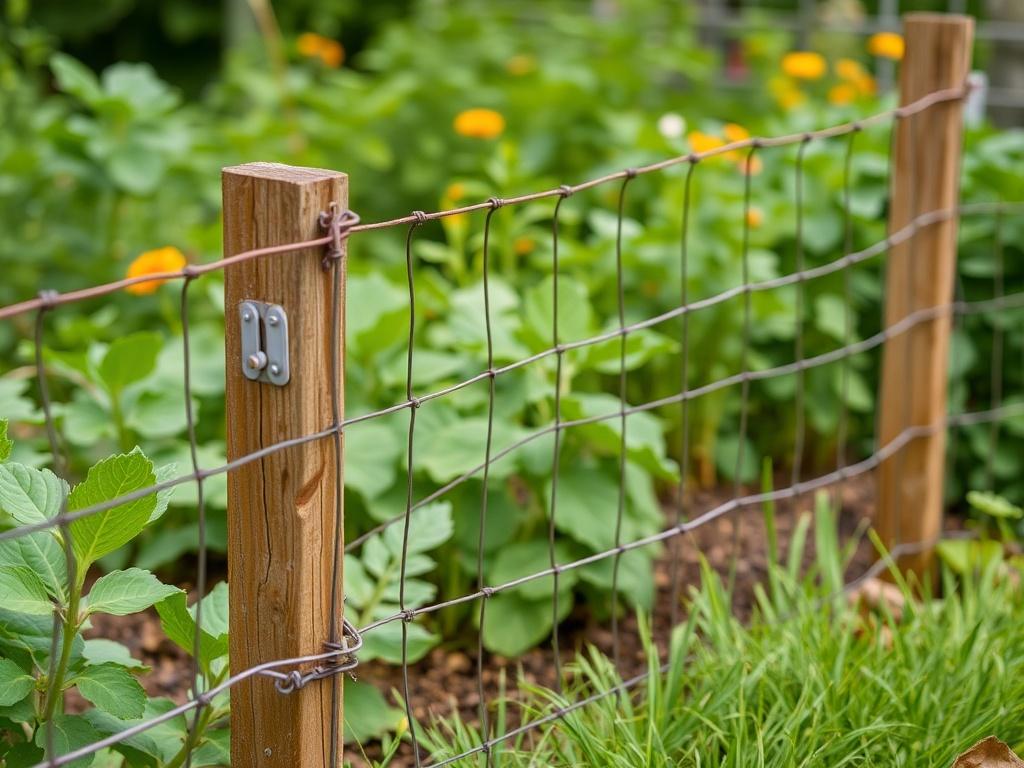     Zaun für den Gemüsegarten: Schutz vor Wildtieren. Impact écologique et bonnes pratiques