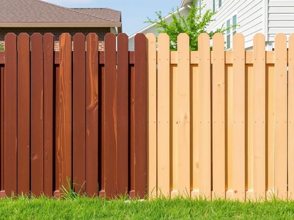 Staining vs. painting a fence: which is better?. Pros and Cons of Painting a Fence
