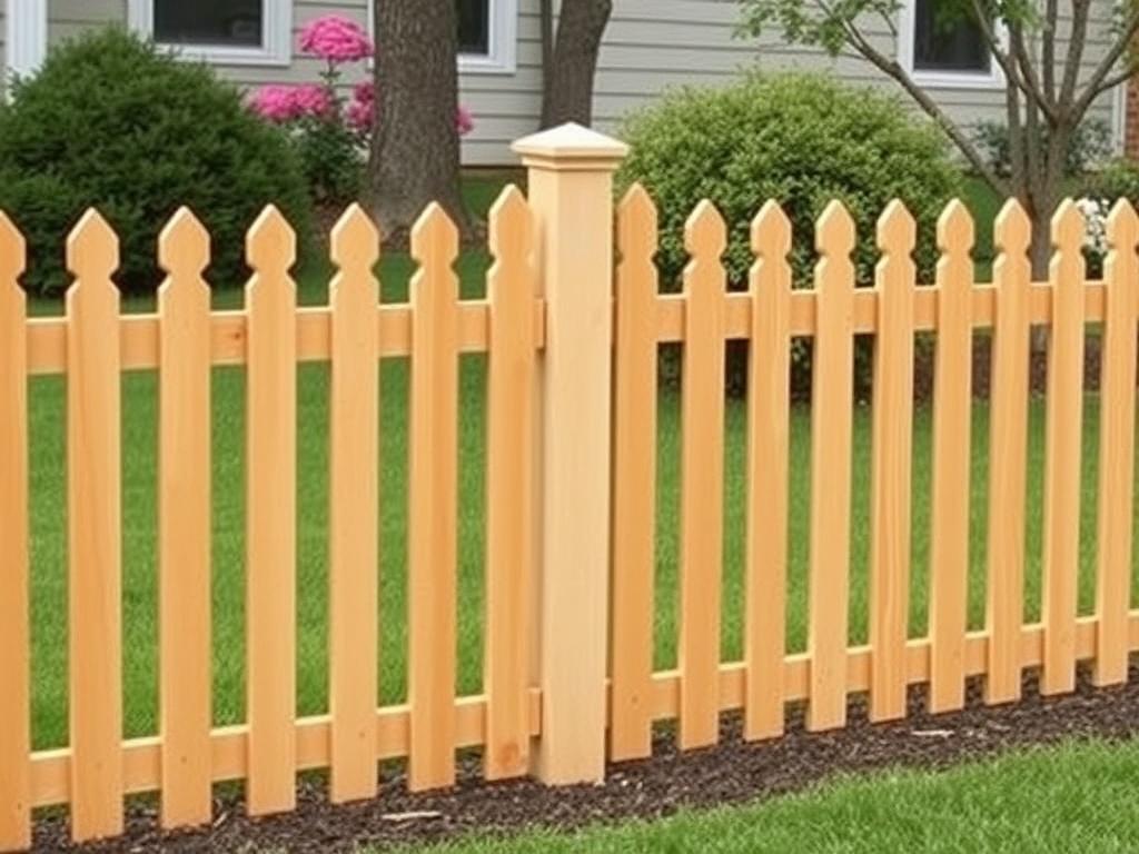     Picket fences: classic charm and styles. Moderne Materialien für Picket Fences – Holz, Kunststoff & Co.