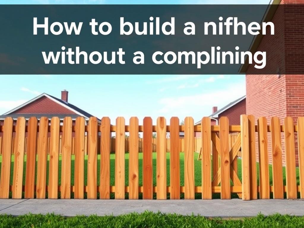 How to build a fence without neighbors complaining. Communicating With Your Neighbors Early and Honestly