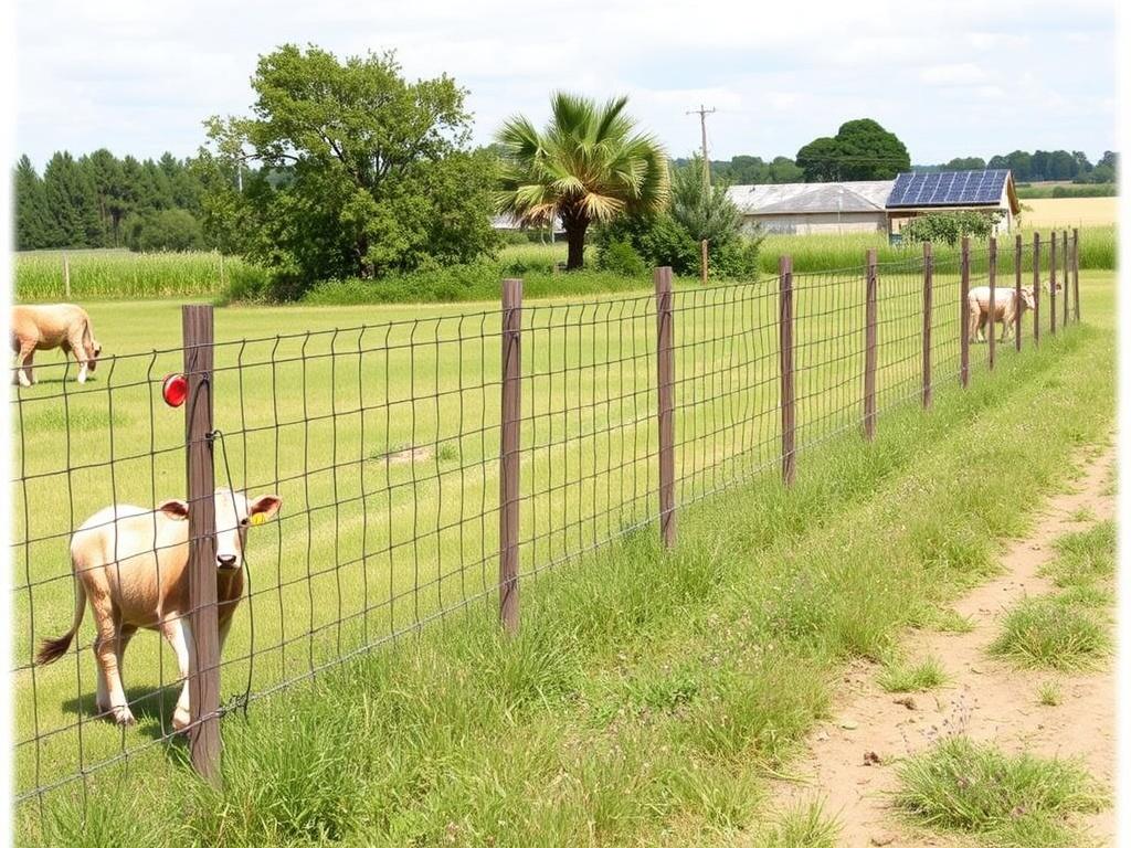     Les clôtures à énergie solaire : innovations. Applications pratiques des clôtures à énergie solaire