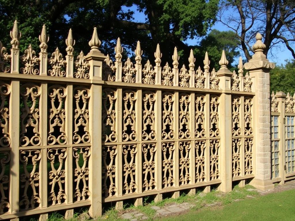     Estilos históricos de vallas. El Renacimiento: la elegancia empieza a decorar las vallas