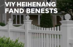 Vinylzäune: Pflegeleicht, langlebig und stilvoll – So profitieren Sie von Vinylfencing