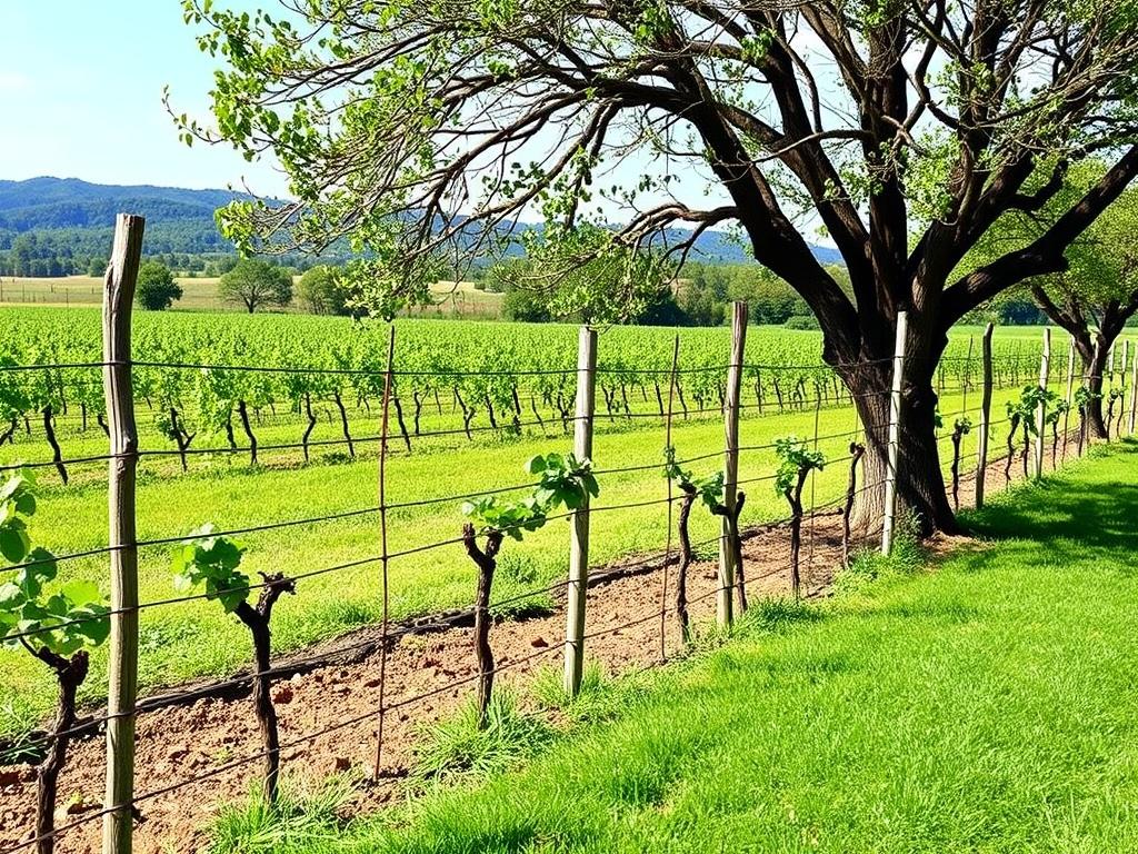     Zaun für den Weinberg: Tradition und Moderne. Études de cas : des vignobles qui allient tradition et modernité