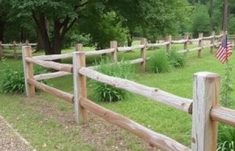 Split-Rail Fences: Rustikal und Funktional – Ein Blick auf den Charme und Nutzen der traditionellen Zaunbauweise