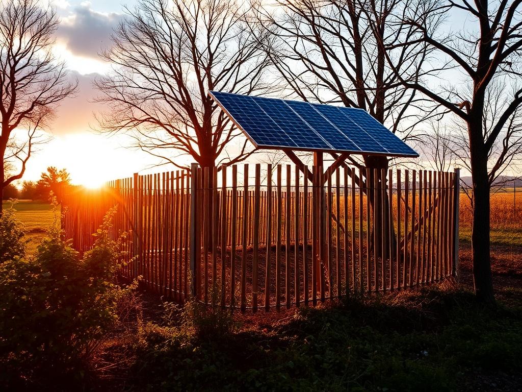     Les clôtures à énergie solaire : innovations. Les coûts et économies liés aux clôtures à énergie solaire