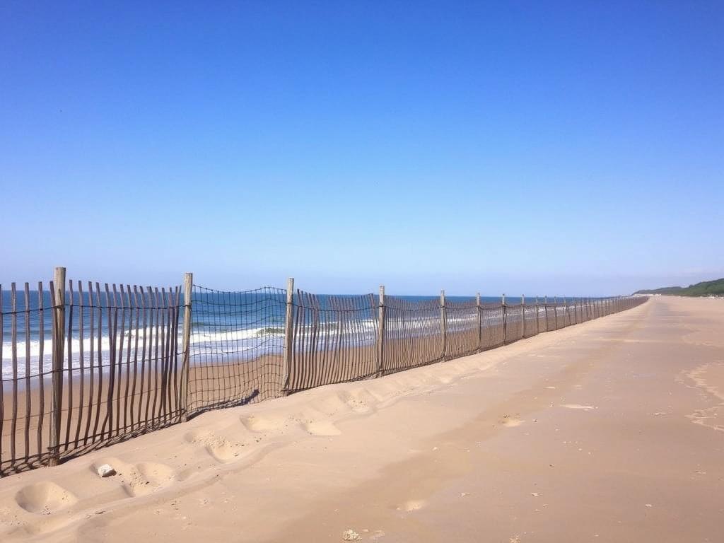     Zaun für den Strand: Schutz vor Erosion. Les limites et défis du zaun für den strand