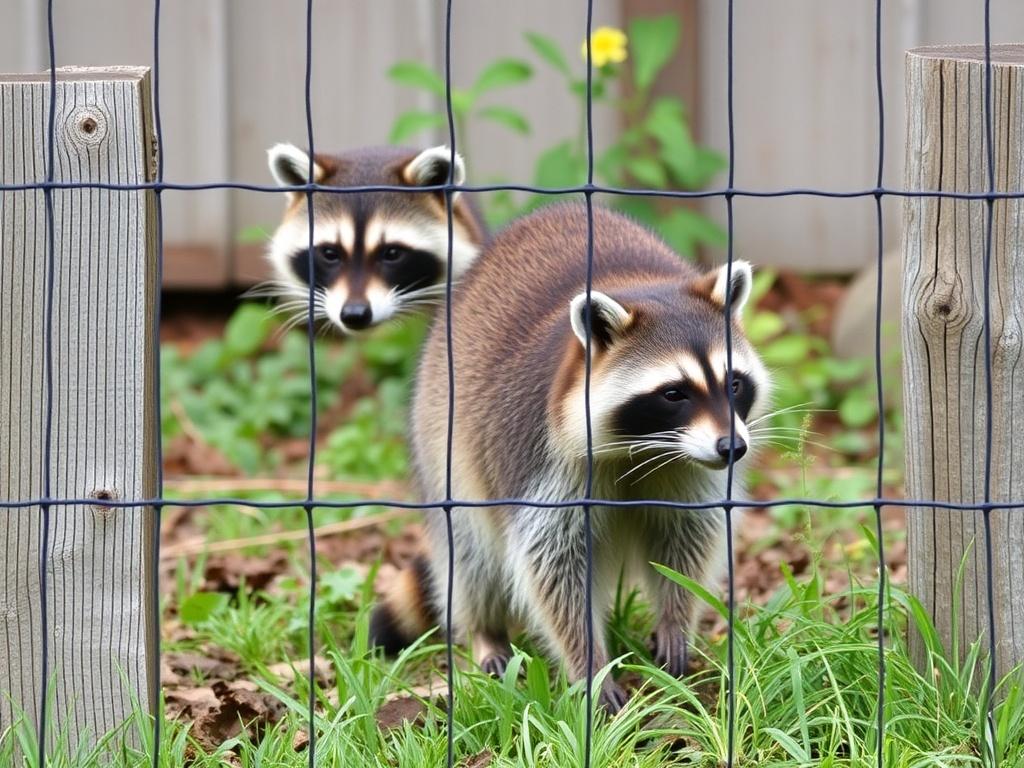 Fences to keep out raccoons and pests. Understanding the Behavior of Raccoons and Pests