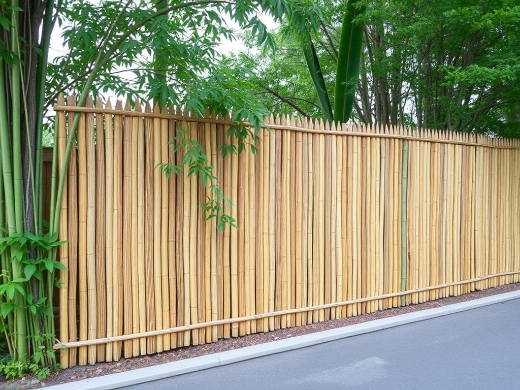     Bambuszäune: Ökologische Alternative. Conclusion