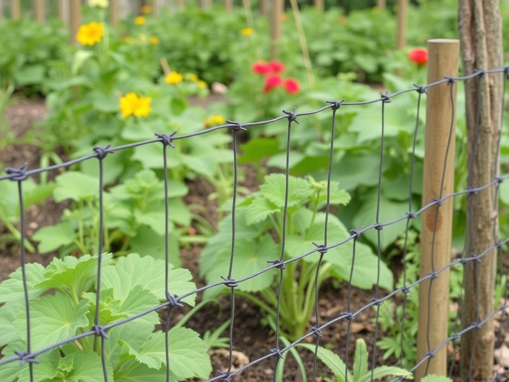     Zaun für den Gemüsegarten: Schutz vor Wildtieren. Entretien et durabilité d’un Zaun pour den Gemüsegarten
