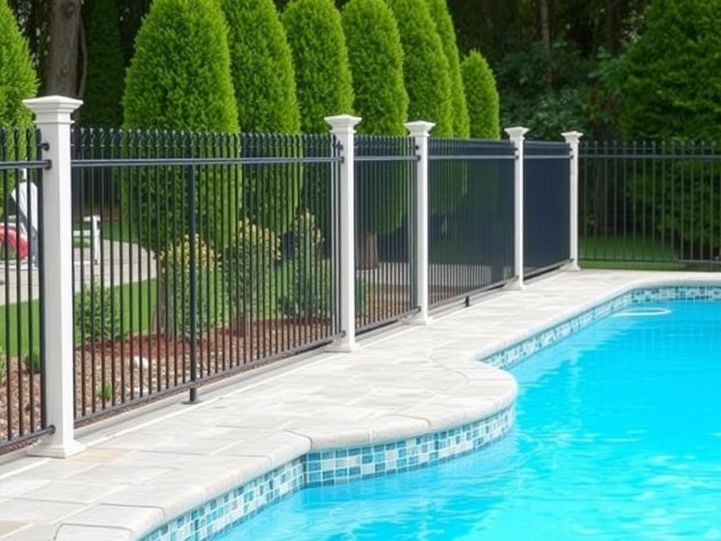 Fences around swimming pools (safety codes). Steps to Install a Pool Fence That Meets Safety Codes