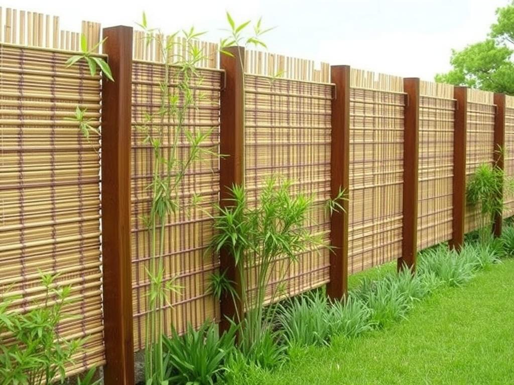     Vallas de bambú: opción ecológica. El bambú como material sostenible: naturaleza y crecimiento acelerado
