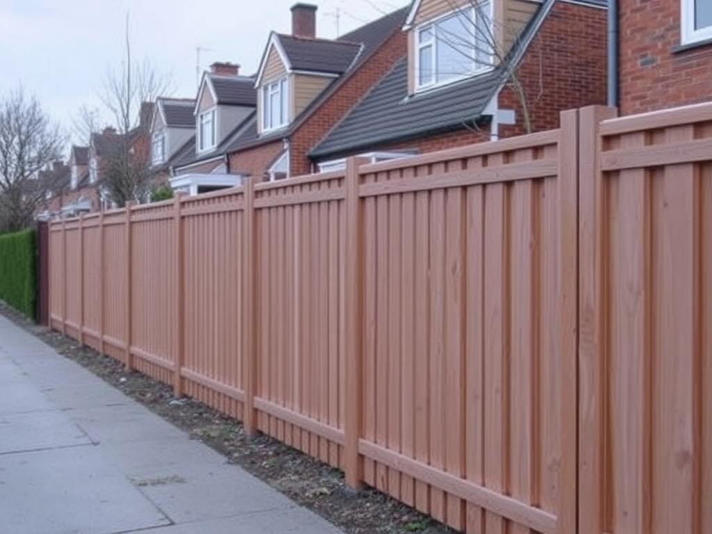 Noise-reducing fences for urban homes. Conclusion