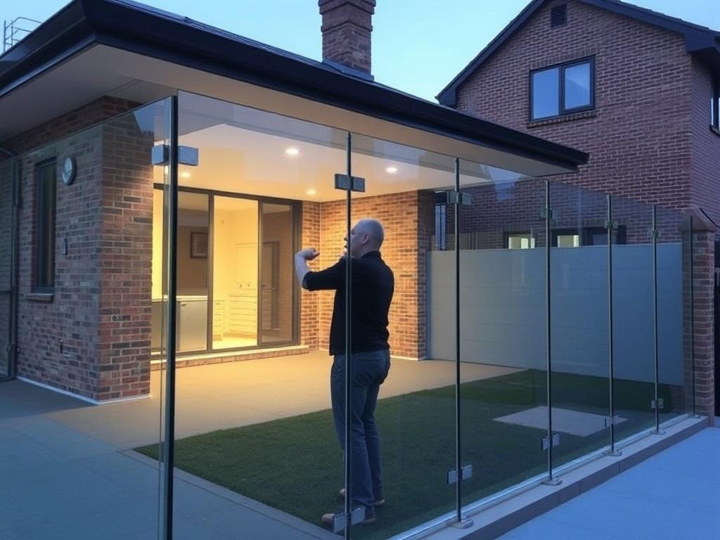     Clôtures en verre : transparence et modernité. Le processus d’installation d’une clôture en verre