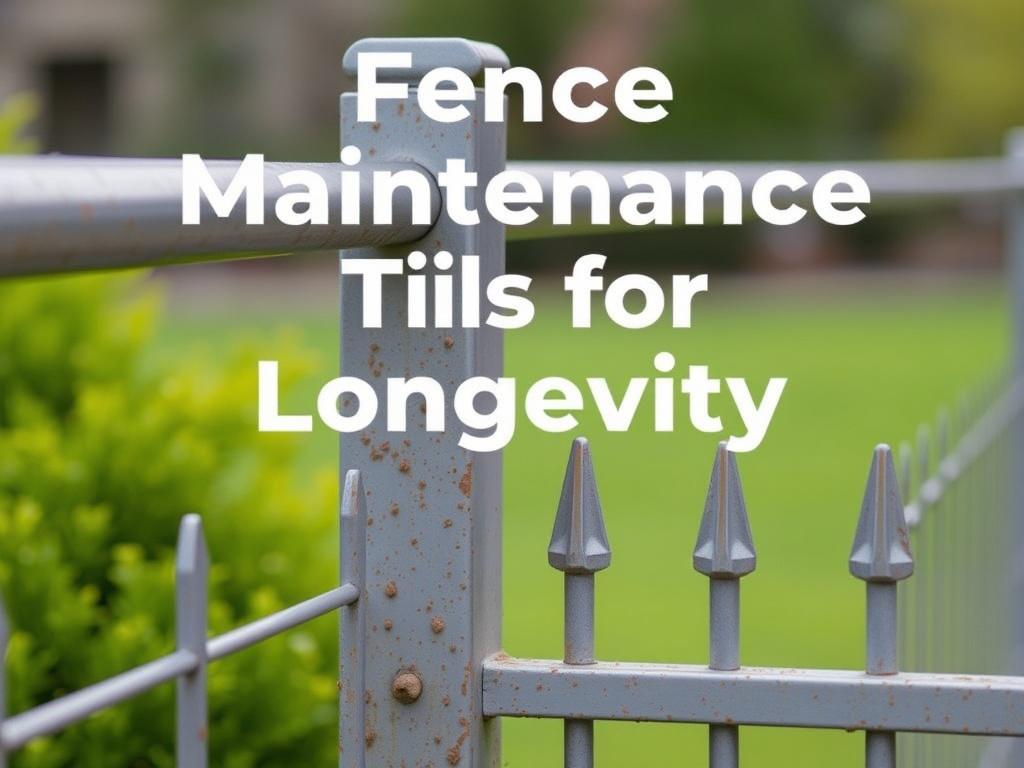     Fence Maintenance Tips for Longevity. Cómo evitar la oxidación en cercas metálicas para una mayor durabilidad