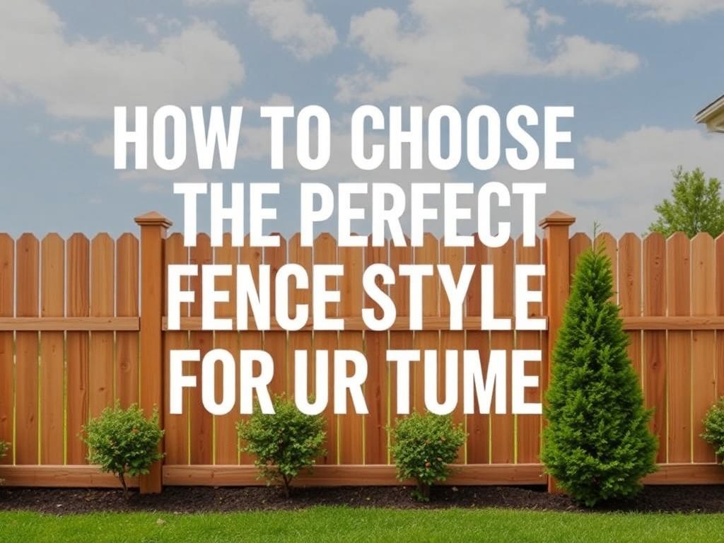    Comment choisir le style de clôture parfait pour votre maison. Choosing the Right Material for Your Fence