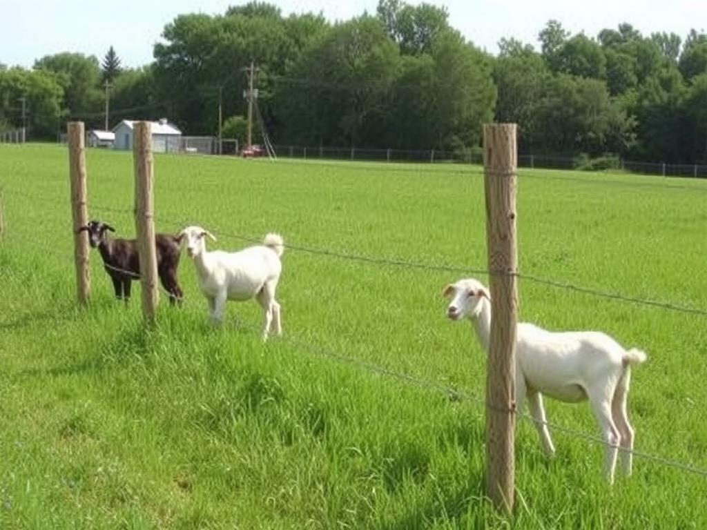 Fences for goats and sheep. How to Build a Fence for Goats and Sheep