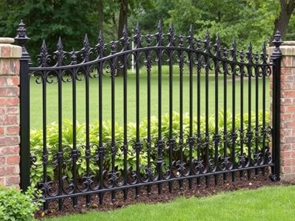     Wrought Iron Fences: Elegance and Style. Estilos y diseños de las Wrought Iron Fences