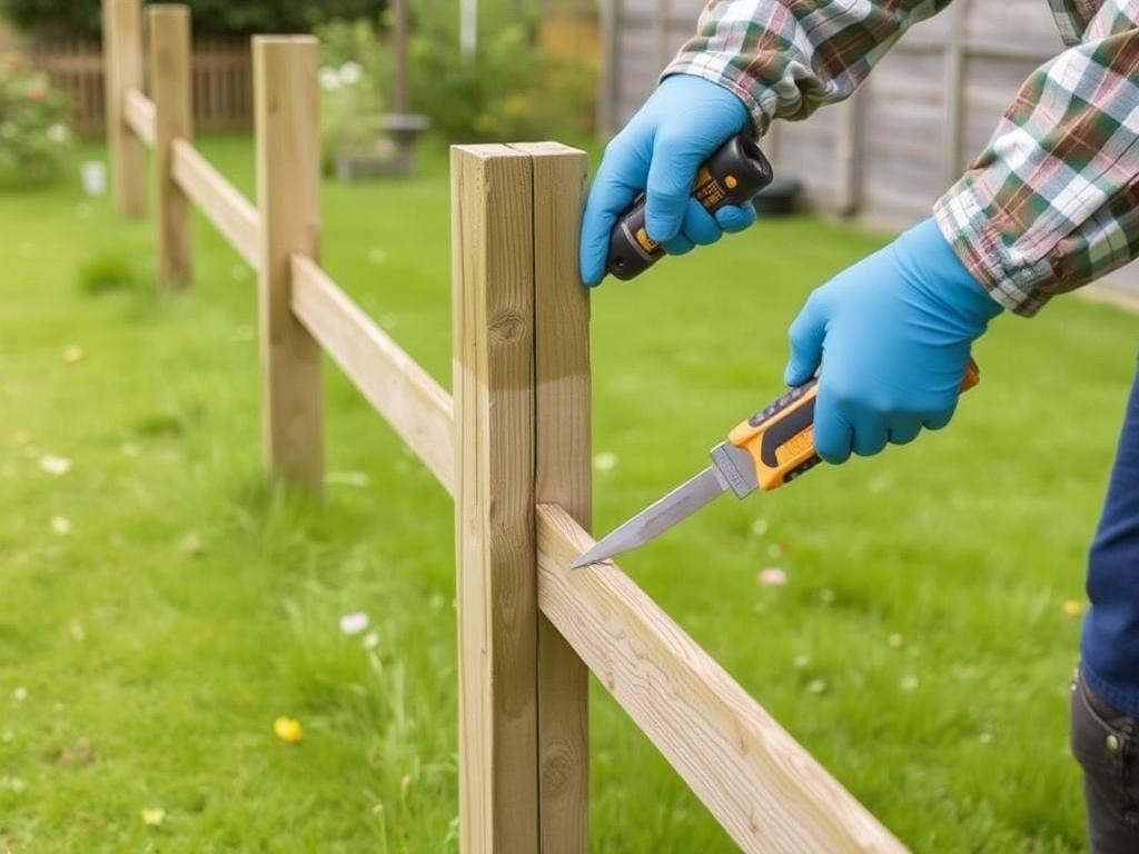 How to reinforce a wobbly fence. The Essential Tools and Materials You’ll Need